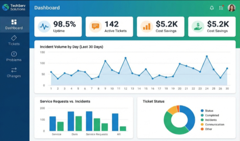 Change Management Dashboard Icon